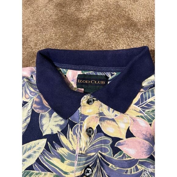 Hyatt Regency Maui IZOD Club Floral Hawaiian Polo - Picture 4 of 11